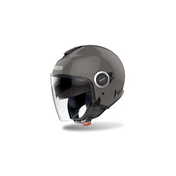 Casque moto jet Airoh  Helyos Color - Gris