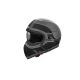Casque moto modulable AirohJ 110 Raster - Noir Gris