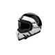 Casque moto modulable AirohJ 110 Raster - Blanc Casque moto modulable AirohJ 110 Raster - Blanc