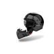 Casque moto modulable AirohJ 110 Raster - Noir Gris Brillant