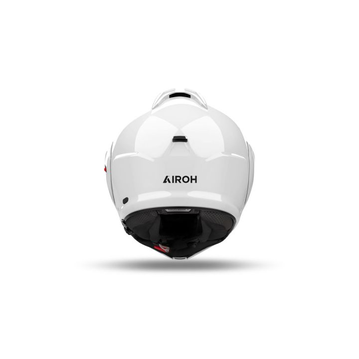 Casque moto modulable AirohMathisse II Color - Blanc
