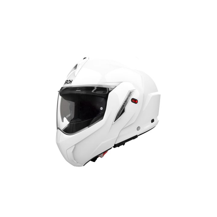 Casque moto modulable AirohMathisse II Color - Blanc