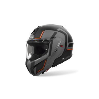 Casque moto modulable Airoh  Mathisse II Genius - Orange