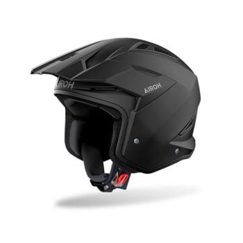 Casque moto jet Airoh  TRR II Color - Noir