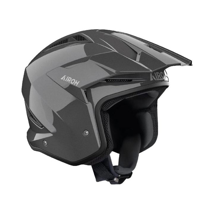 Casque moto jet AirohTRR II Color - Gris