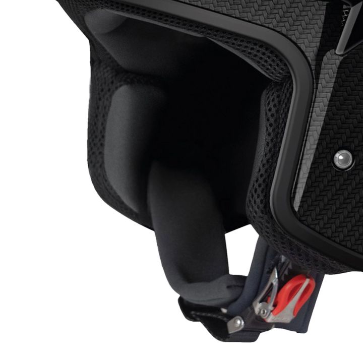 Casque moto jet AirohTRR II - Carbone