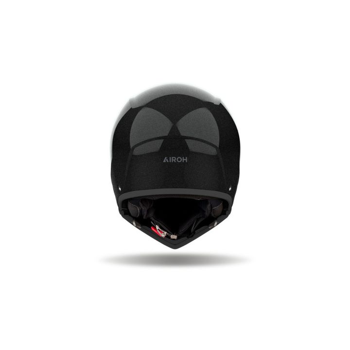 Casque moto modulable AirohJ 110 Color -Noir Brillant