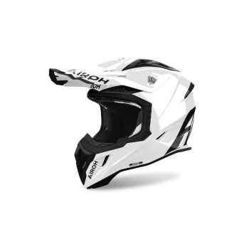 Casque moto cross Airoh  Aviator 3 Ace Color - Blanc