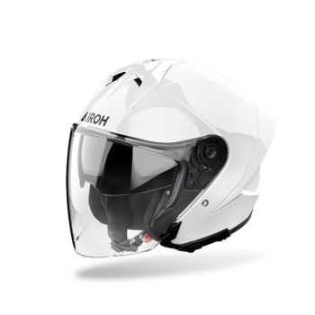 Casque moto jet Airoh  H 21 Color - Blanc
