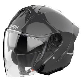 Casque moto jet Airoh  H 21 Color - Gris Foncé