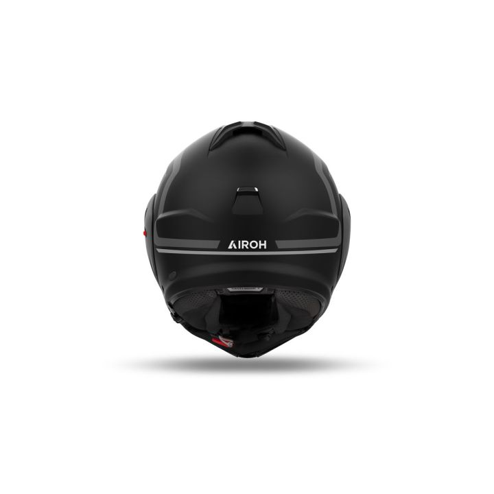 Casque moto modulable AirohMathisse II Genius - Gris
