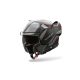 Casque moto modulable AirohMathisse II Magnet - Gris Noir rouge