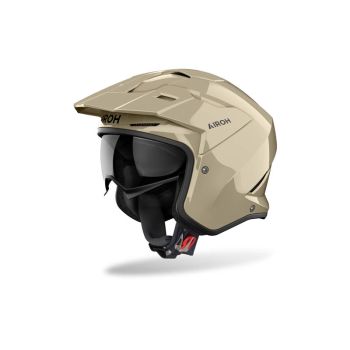 Casque moto jet Airoh 2026 Kombakt Color - Beige