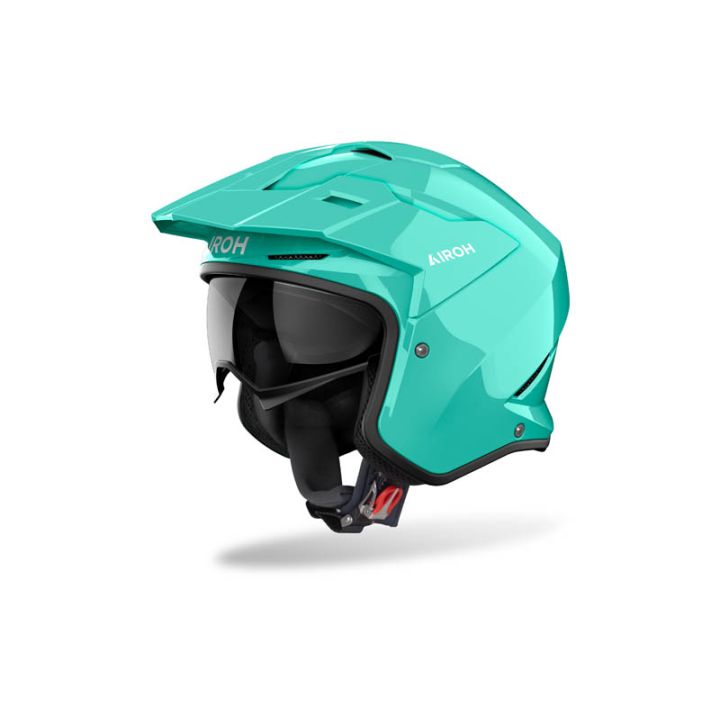 Casque moto jet Airoh 2026 Kombakt Color - Bleu