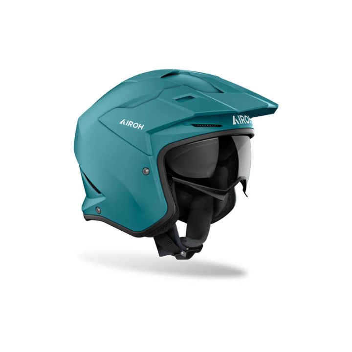 Casque moto jet Airoh 2026 Kombakt Color - Vert Casque moto jet Airoh 2026 Kombakt Color - Vert