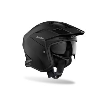 Casque moto jet Airoh 2026 Kombakt Color - Noir