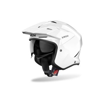 Casque moto jet Airoh 2026 Kombakt Color - Blanc