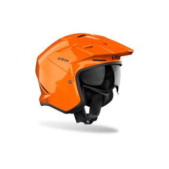 Casque moto jet Airoh 2026 Kombakt Color - Orange