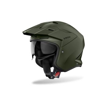 Casque moto jet Airoh 2026 Kombakt Color - Vert