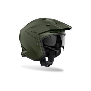 Casque moto jet Airoh 2026 Kombakt Color - Vert
