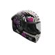Casque moto Airoh 2026 Connor Bloom - Blanc Violet