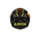 Casque moto Airoh 2026 Connor Double Face - Noir Jaune Rouge