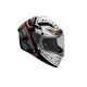Casque moto Airoh 2026 Connor Masker - Gris Rouge