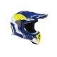 Casque moto cross Airoh 2026 Aviator Ace 2 Shield - Bleu Jaune