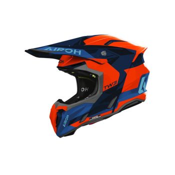 Casque moto cross Airoh 2026 Twist 3 Fancy - Orange