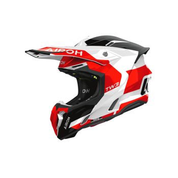 Casque moto cross Airoh 2026 Twist 3 Fancy - Rouge