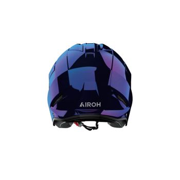 Casque moto jet Airoh 2026 Kombakt Shimmer - Violet