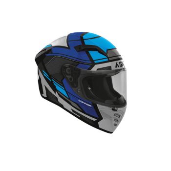 Casque moto Airoh 2026 Connor Blue - Bleu