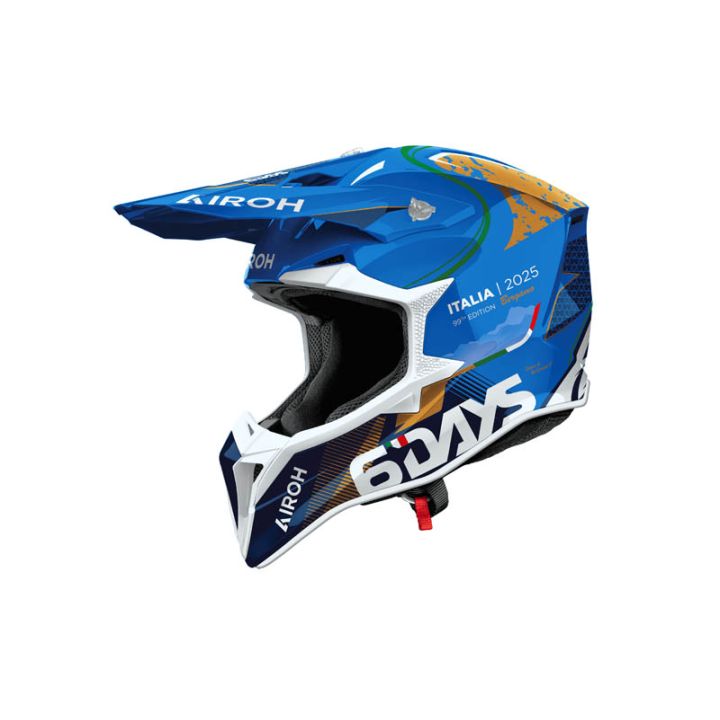 Casque moto cross Airoh 2026 Aviator 3 6 Days - Casque moto cross Airoh 2026 Aviator 3 6 Days -