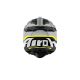 Casque moto cross Airoh 2026 Aviator 3 Leader - Jaune