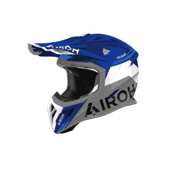 Casque moto cross Airoh 2026 Aviator Ace 2 Fury - Bleu