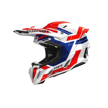 Casque moto cross Airoh 2026 Twist 3 Dynasty - Rouge