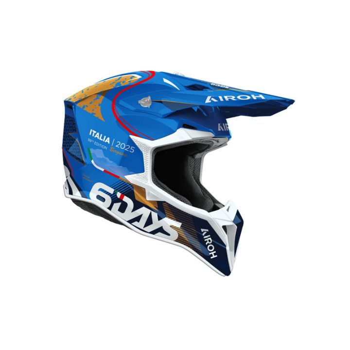 Casque moto cross Airoh 2026 Wraaap6 Days Italie -