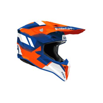 Casque moto cross Airoh 2026 Wraaap  Vision - Orange