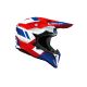 Casque moto cross Airoh 2026 WraaapVision - Rouge