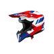 Casque moto cross Airoh 2026 WraaapVision - Rouge