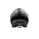Casque moto jet AirohH 21 Square - Noir Gris