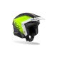 Casque moto jet AirohTRR II Hunt - Jaune