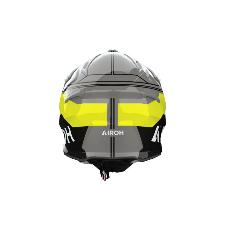 Casque moto cross Airoh 2026 Aviator Ace 2 Fury - Jaune