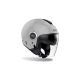 Casque moto jet AirohHelyos Color - Gris