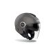 Casque moto jet AirohHelyos Color - Gris Foncé
