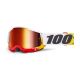 Masque moto 100% Accuri 2 Torken - Ecran iridium Rouge