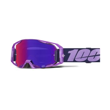 Masque moto 100% Armatic Toyoko - Ecran iridium Violet
