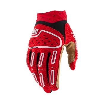 Gants moto cross 100% Airmatic 2 - Rouge Noir