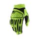 Gants moto cross enfant 100% Airmatic 2 - Jaune Fluo