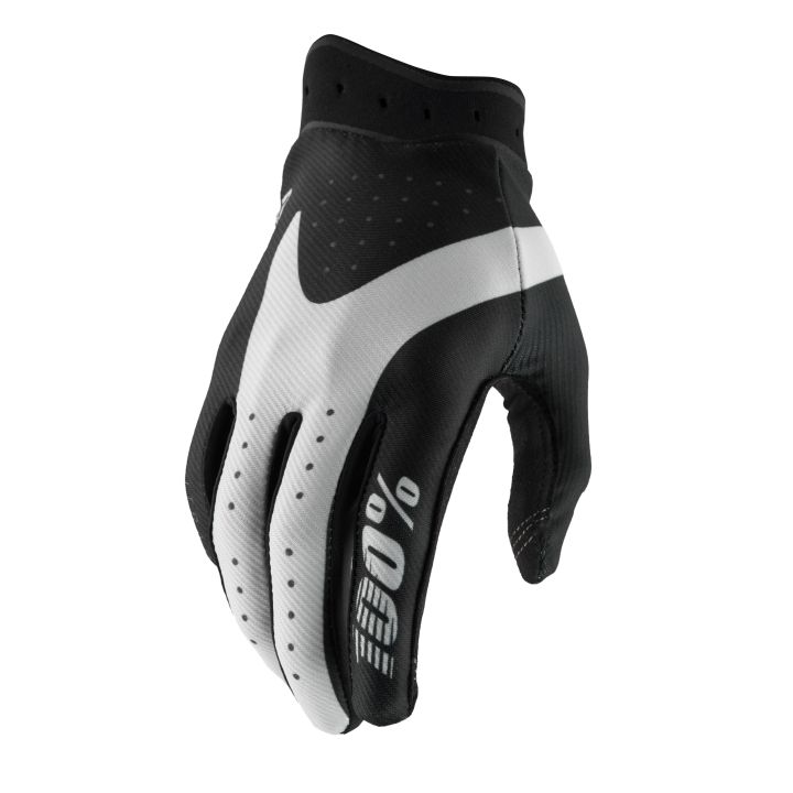Gants moto cross 100% Itrack 2 - Noir Gants moto cross 100% Itrack 2 - Noir